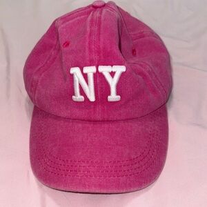 Pink NY Cap